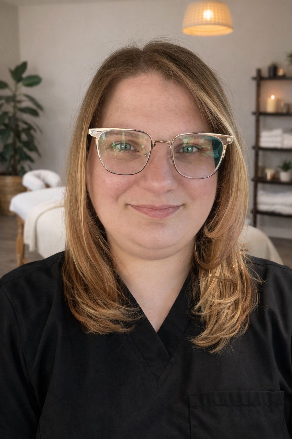 Summer Folk, owner and massage therapist at Summer Solstice Massage
